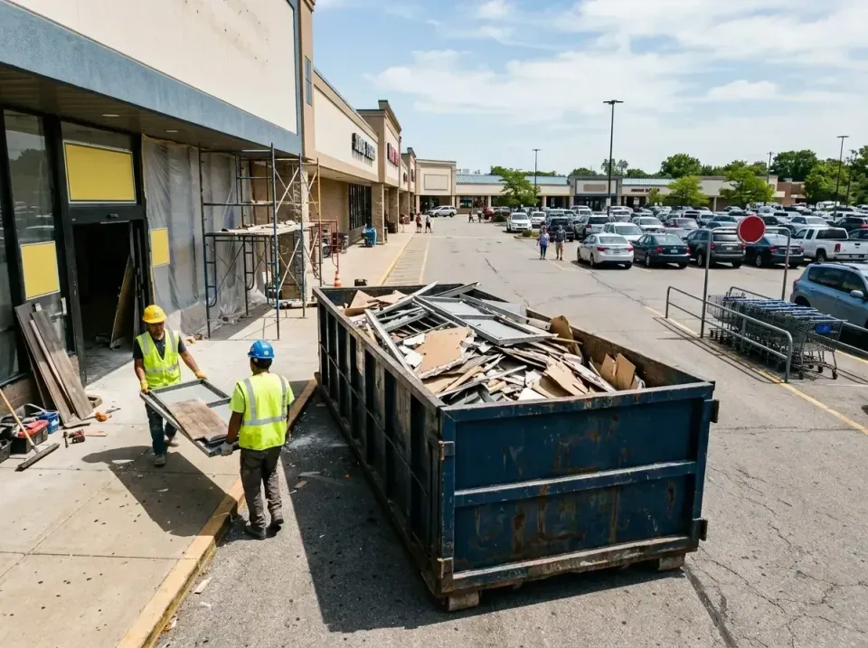 retail-store-renovation-debris-003 — frequently asked questions, Roll-off Dumpster Rentals in Nappanee, IN